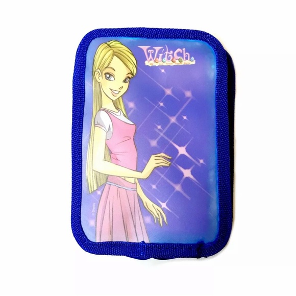 W.I.T.C.H. Phone Case Mini Blue Bag Purse Will Irma Taranee Cornelia Hay Lin Y2K - Picture 1 of 5